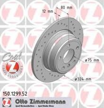JARRULEVY TAKA X5 (324X12MM) ZIMMERMANN 