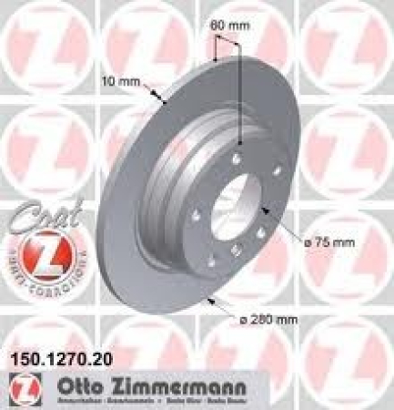 JARRULEVY TAKA 91- 316-325I,TDS 280X10MM (ZIMMERMANN)