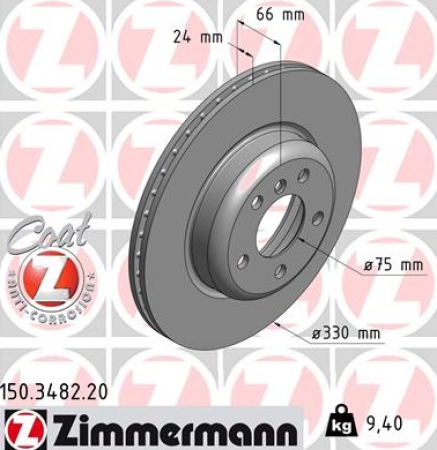 JARRULEVY ETU 09-> 330X24MM  (ZIMMERMANN 