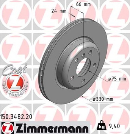 JARRULEVY ETU 09-> 330X24MM  (ZIMMERMANN