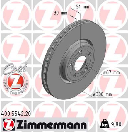 JARRULEYU ETU 330X30MM (BOSCH)