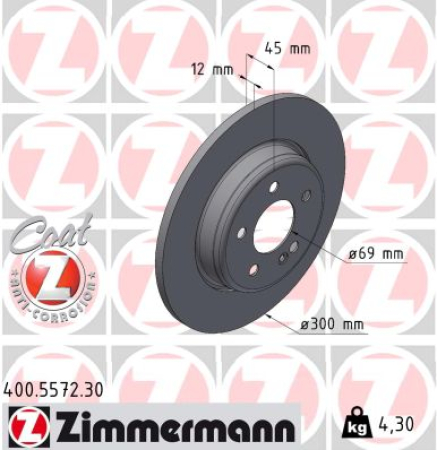 JARRULEVY TAKA 300MM (ZIMMERMANN) 400-5572-30