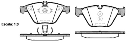 JARRUPALASARJA ETU (09- ) 155X69MM (BOSCH)