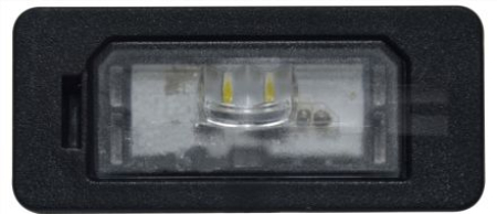 REKISTERIKILVEN VALO LED BMW 12.04-  (TYC)