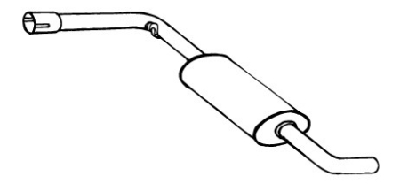 PAKOPUTKI KESKI 1.9D 8/91-94 PITKÄ