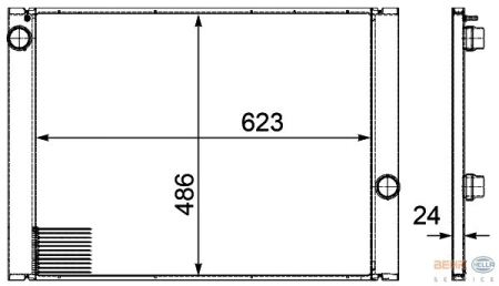 JÄÄHDYTIN 04- 520I-530I MANUAL (HELLA)