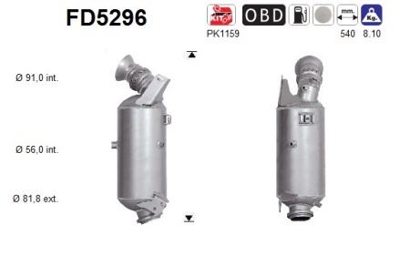 HIUKKASSUODATIN MB CLS 218,E-SARJA 212 5/14-