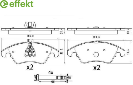 JARRUPALASARJA ETU 188X19MM ISOT LEVYT 07- (EFFEKT)