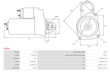 STARTTI, UUSI 325D,330D,525TD/TDS,530D,535D,730D