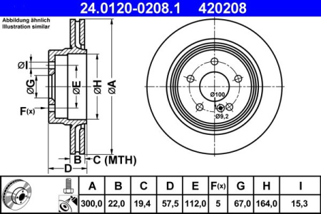 JARRULEVY TAKA 300X22MM 1.8-5.5 01.07- (ATE)