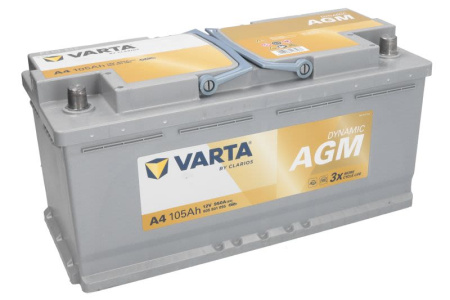 KÄYNNISTYSAKKU 12V 105AH/950AH AGM (VARTA)