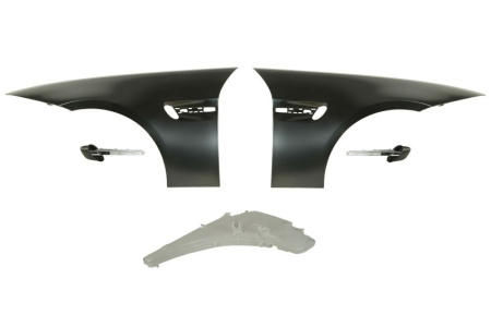 ETULOKASUOJA VAS+OIK  BMW 3 E90, E91 12.04-05.12