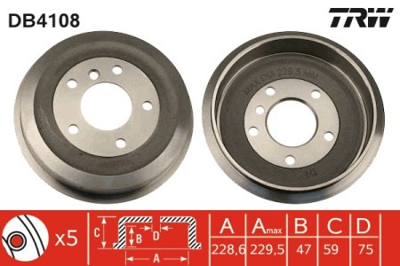 JARRURUMPU TAKA 316-318I,325TDS (TRW)