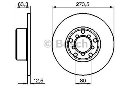 JARRULEVY ETU 72-76  273,5X12,6MM  (KESKIREIKÄ 80MM)