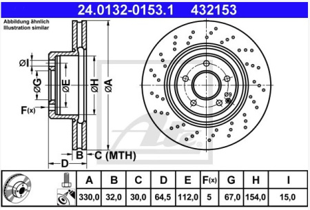 JARRULEVY ETU 330X32MM REI'ITETTY SPORT 1.8-5.5 10.01-01.12 (ATE)