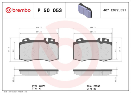 JARRUPALASARJA ETU 02- 280E-500E (BREMBO)