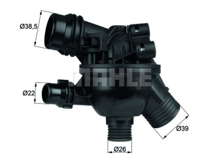 TERMOSTAATTI 116-520I 102C (N43,N46) (MAHLE)