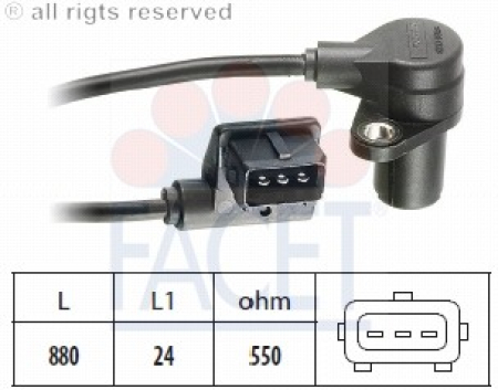 IMPULSSIANTURI (KAMPIAKSELI) 96- 316I,318I M43