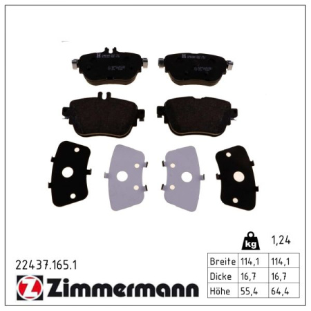JARRUPALASARJA TAKA 114,1X16,7MM 1.5-2.0H 01.16- (ZIMMERMANN)