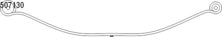 LEHTIJOUSI TAKA 695MM FORD TRANSIT CUSTOM V362 2.0D/2.2D 09.12-12.23